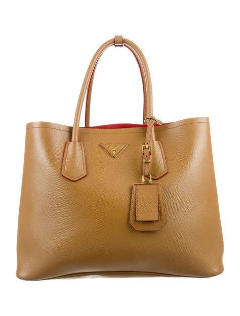 prada medium saffiano leather double tote|authentic Prada saffiano bag.